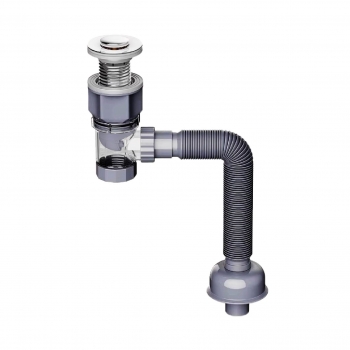 【710022】橫豎兩用防臭面盆落水管