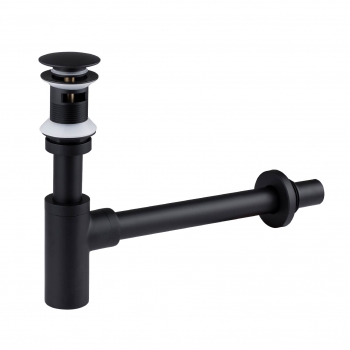 【710026】全銅牆排下水管套組-啞黑