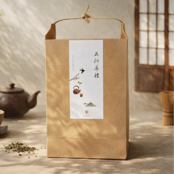 五行茶禮｜茶包復古禮物提袋-大款