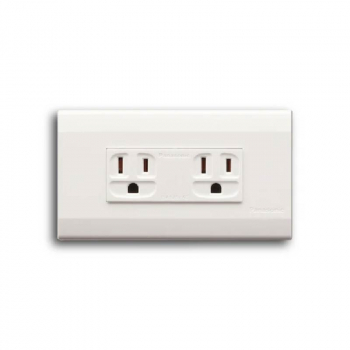 【981113】國際 星光雙插座附接地含蓋板 WTDFP151236廚房電器專用